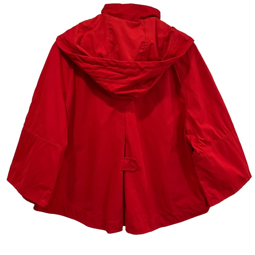 NWT Zara Women’s Red Swing Style Spring Jacket With Removable Hood Size … - Picture 4 of 16